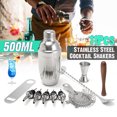 thumbnail image 1 of 11PCS Pro Cocktail Shaker Set Drink Maker Mixer Bar Outil Martini Barman Kit, 1 of 12