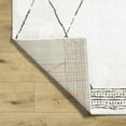 thumbnail image 6 of Hauteloom Tyson Hallway, Kitchen Runner Rug - Farmhouse - High Pile - Ivory, Brown - 2'7" x 7'3", 6 of 7