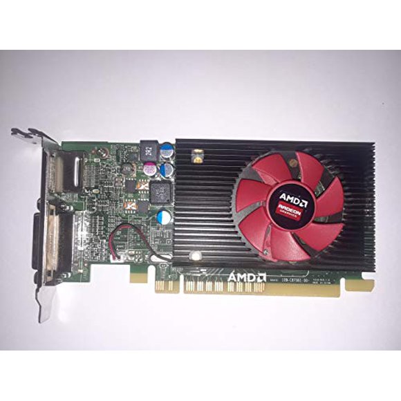 Epic IT Service - AMD Radeon R5 340X 2GB GDDR3 with DP/DVI (Half Size Bracket, for SFF Computer only), Supports 4K via DP to DP Direct Connection