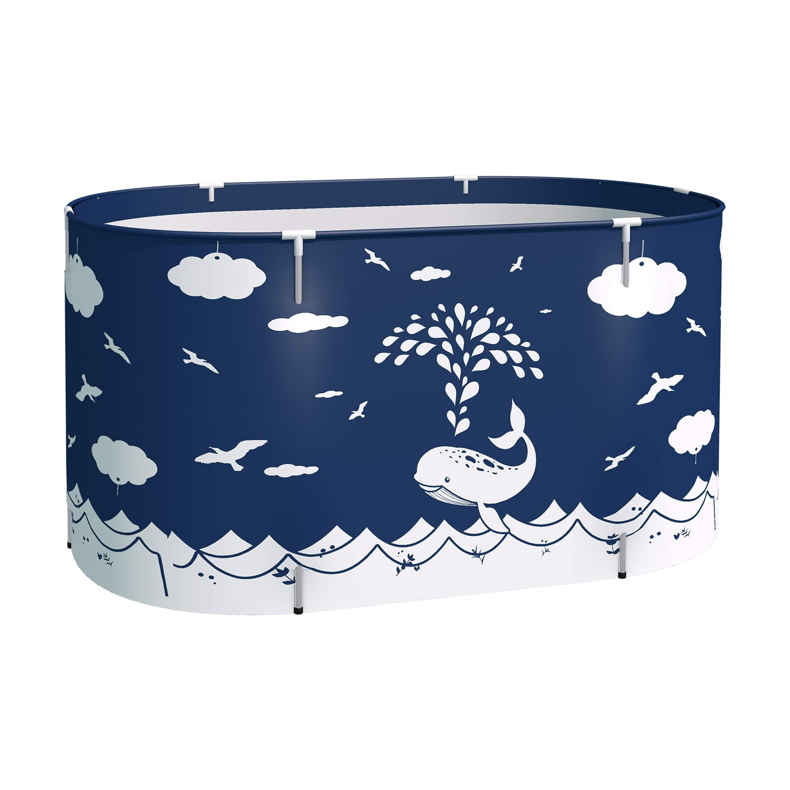 Foldable Bathtub Portable Soaking Bath Tub,EcoFriendly Bathing Tub for