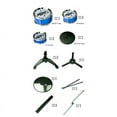 thumbnail image 1 of Kid Infant Kid Early Educational Drum Set Simulation Musical Instrument Toy with Stool, 1 of 3