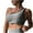 Gray, variant on Darzheoy Sports Bras for Women Yoga Solid Sleeveless Cold Shoulder Casual Tanks Blouse Tops Intimates Womens Bra 36