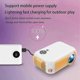 thumbnail image 5 of Portable Projector 1080P LED Mini Home Cinema Movie Theater Projector Multimedia, 5 of 5