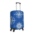 thumbnail image 6 of Cauagu Compass Print Travel Luggage Cover,Travel Dust-proof Suitcase Cover Softside Suitcase Protector for 18-32inch,Not Included Suitcase, 6 of 8
