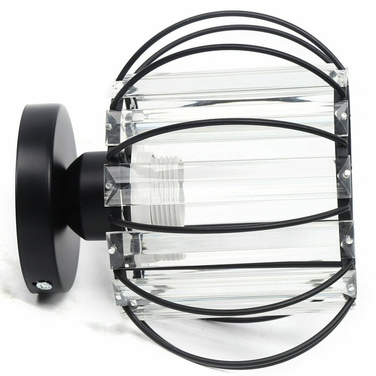 Miumaeov Mini Chandelier, 1-Light Semi Flush Mount, Crystal Miumaeov Mini Chandelier, 1-Light Semi Flush Mount, Crystal