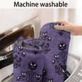 thumbnail image 5 of Purple Gothic Bat Pattern Bathroom Rugs Mat,Non Slip Microfiber Bathroom Rug,Rubber Backing,Soft Bathroom Mats for Bathroom Floor,Tub and Shower,17x27in(43x68cm), 5 of 5