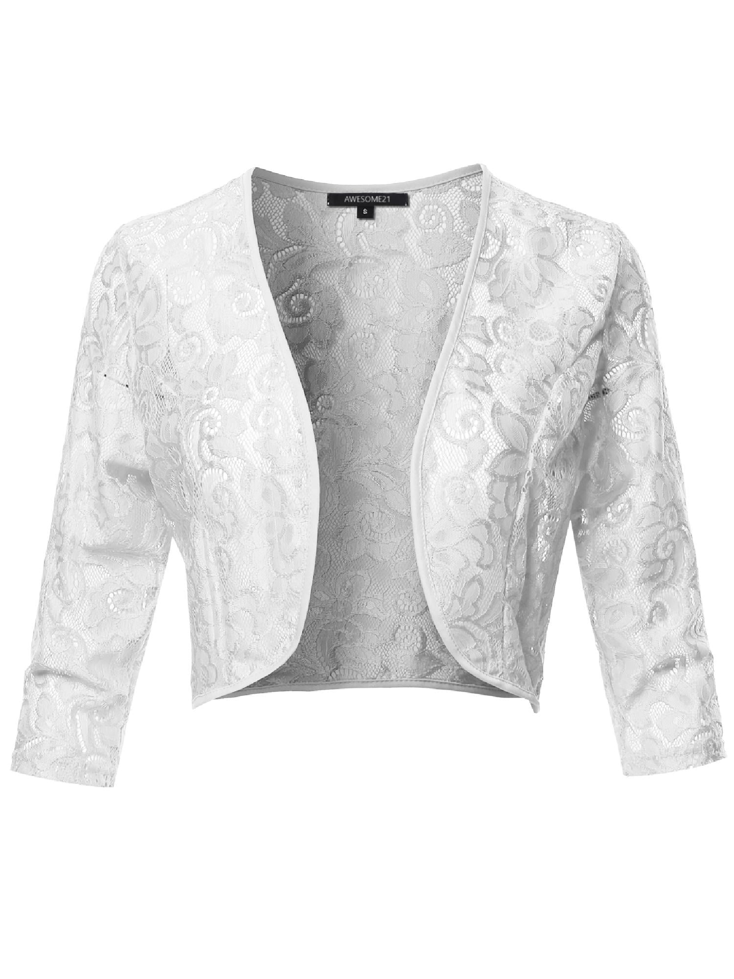 lace shrug cardigan