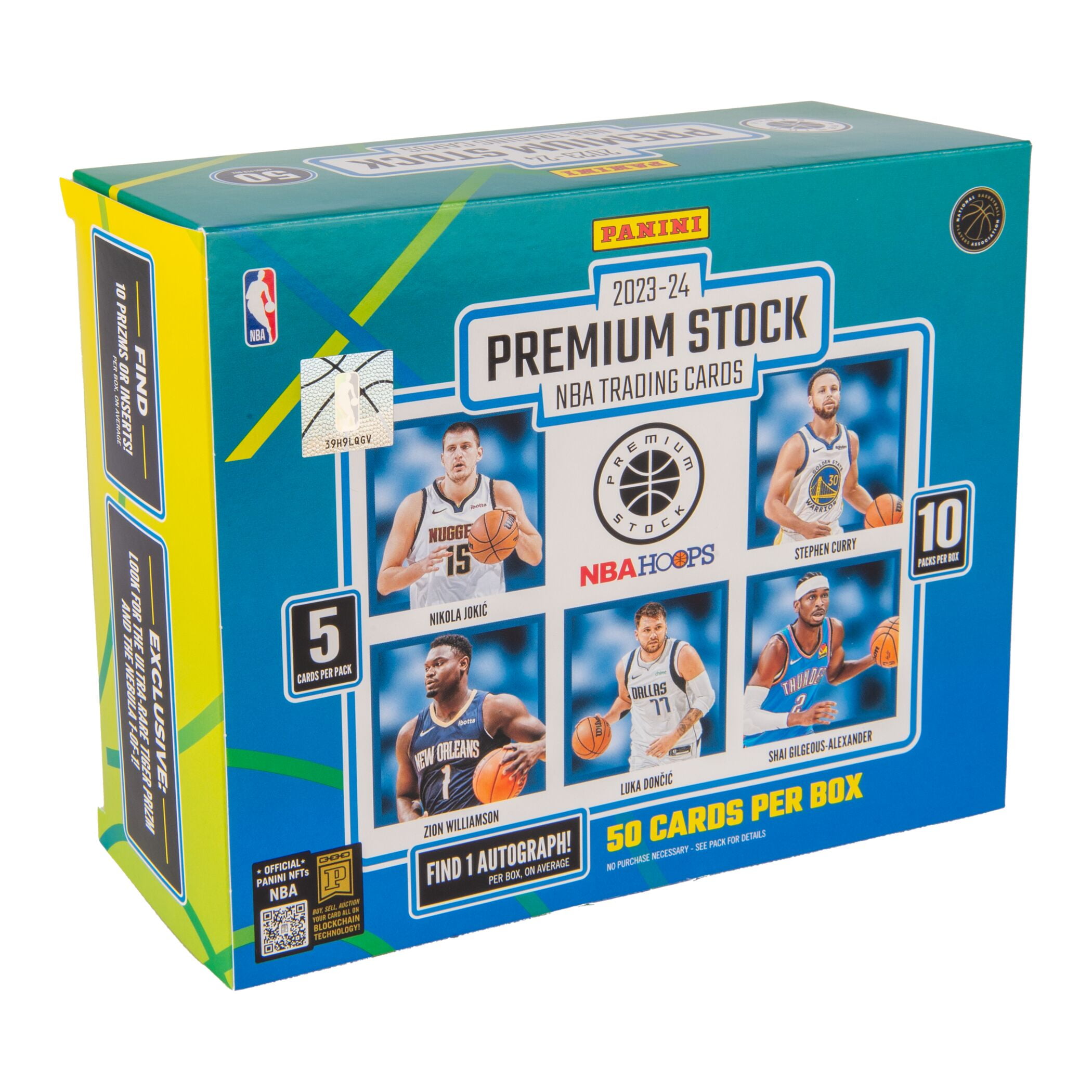 2023-24 Panini Premium Stock Basketball Premium Box - 1 Autograph Per Box!