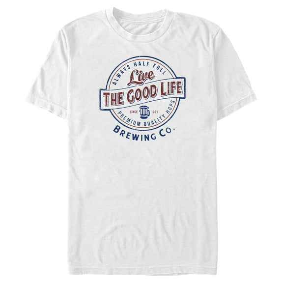 Men's Lost Gods Live the Good Life Brewing Co. Graphic T-Shirt Big & Tall