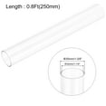 thumbnail image 2 of Uxcell Rigid Round Clear Tubing 32mm(1 1/4") ID x 35mm(1 3/8") OD x 0.8Ft(250mm) Length Plastic Tube, 2 of 6