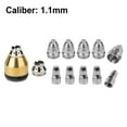 thumbnail image 1 of P80 Couverture de Protection pour Torche de Découpe plasma et 10 Pcs Buse de Torche Électrode Calibre: 1.1mm, 1 of 10