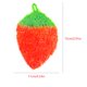 thumbnail image 4 of Bewildely Paño de limpieza de cocina en forma de fresa, herramienta de limpieza de trapo con diseño de fruta, cuenco para lavar platos Suministros de limpieza para el hogar, 4 of 5