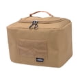 thumbnail image 4 of Bolsa térmica aislante para calentar alimentos, multifunción, ligera, para entrega marrón, 4 of 9