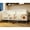 White, variant on Rabbit Hutch Wooden Guinea Pig House Hamster Cage, Rabbit Cage Playpen - Single-Story Home for Small Animals, Wooden Guinea Pig Cage with Removable Stand