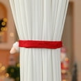 thumbnail image 7 of Curtain Holdback under $5! Xqxayjr Knitted Long Leg Curtain Holder, Christmas Theme Curtain Tieback, Festive Curtain Clip for Home, Holiday Curtain Decor Accessory, 7 of 7