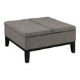 thumbnail image 5 of Atkinson Fabric Storage Ottoman, Light Gray, 5 of 6