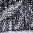 thumbnail image 6 of mgoYE Girls Floral Maxi Skirt Boho Flowy A-Line Summer Midi Skirt with Elastic Waist Size 11-12 Years Black, 6 of 6
