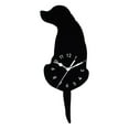 thumbnail image 2 of Reloj de pared Macarena Silence 3D Wagging Dog Tail decoración de oficina y cafetería, 2 of 8