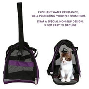 Waterproof Nylon&Mesh Pet Carrier Cat Dog Handbag Tote Travel Messenger Bag