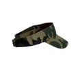 thumbnail image 4 of Top Headwear Washed Camo Visor - Camouflauge Hat for Men Women, Woodland, 4 of 4