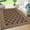 Brown, variant on Garvee Outdoor Rug 10x14ft Waterproof for Patios, Reversible Plastic Straw Rug Camping Carpet Mats for RV, Picnic, Backyard, Deck, Balcony, Porch, Beach, Dark Blue & White