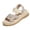 Gray, variant on Cross Strap Wedge Sandals, Womens Espadrille Platform Sandals Low Wedge Heel - Orthopedic Arch Support, Cushion Insole, Comfortable Dressy Buckle Sandals for Walking and Vacation, Brown 9