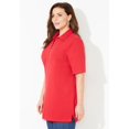 thumbnail image 4 of Catherines Women's Plus Size Short Sleeve Polo, 4 of 4