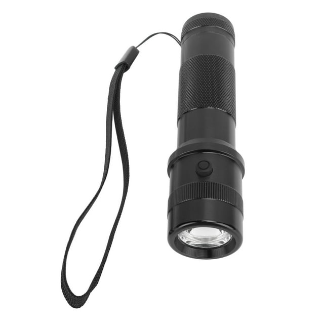 RGB Flashlight, Light Portable Easy 10 Colors Multicolor LED Flashlight for Fishing Cycling
