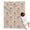 Pioneer Flower Floral, variant on Pioneer Flower Floral Print Pattern Blanket,Comfortable Soft Lamb Wool Throw Blanket,All Season,Warm Lightweight Blankets for Sofa Bed Couch Living Room Chair,30"x40"