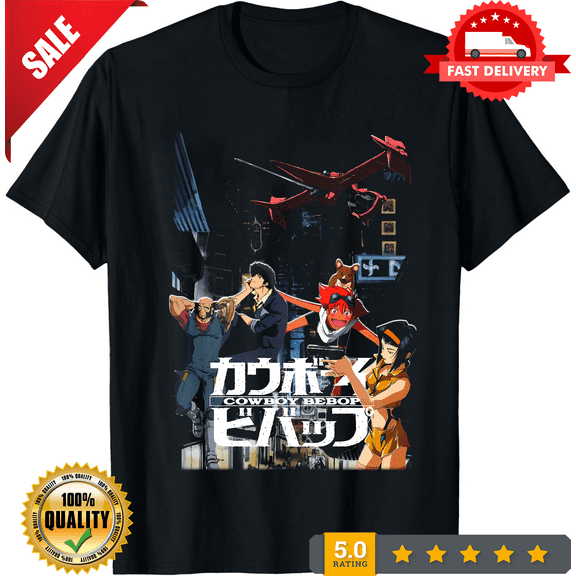 Cowboy Bebop T-Shirt Up to size 4XL Up to size 4XL, LIMITED EDITION-TH65047