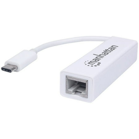 Manhattan Type-C to Gigabit Network Adapter - White