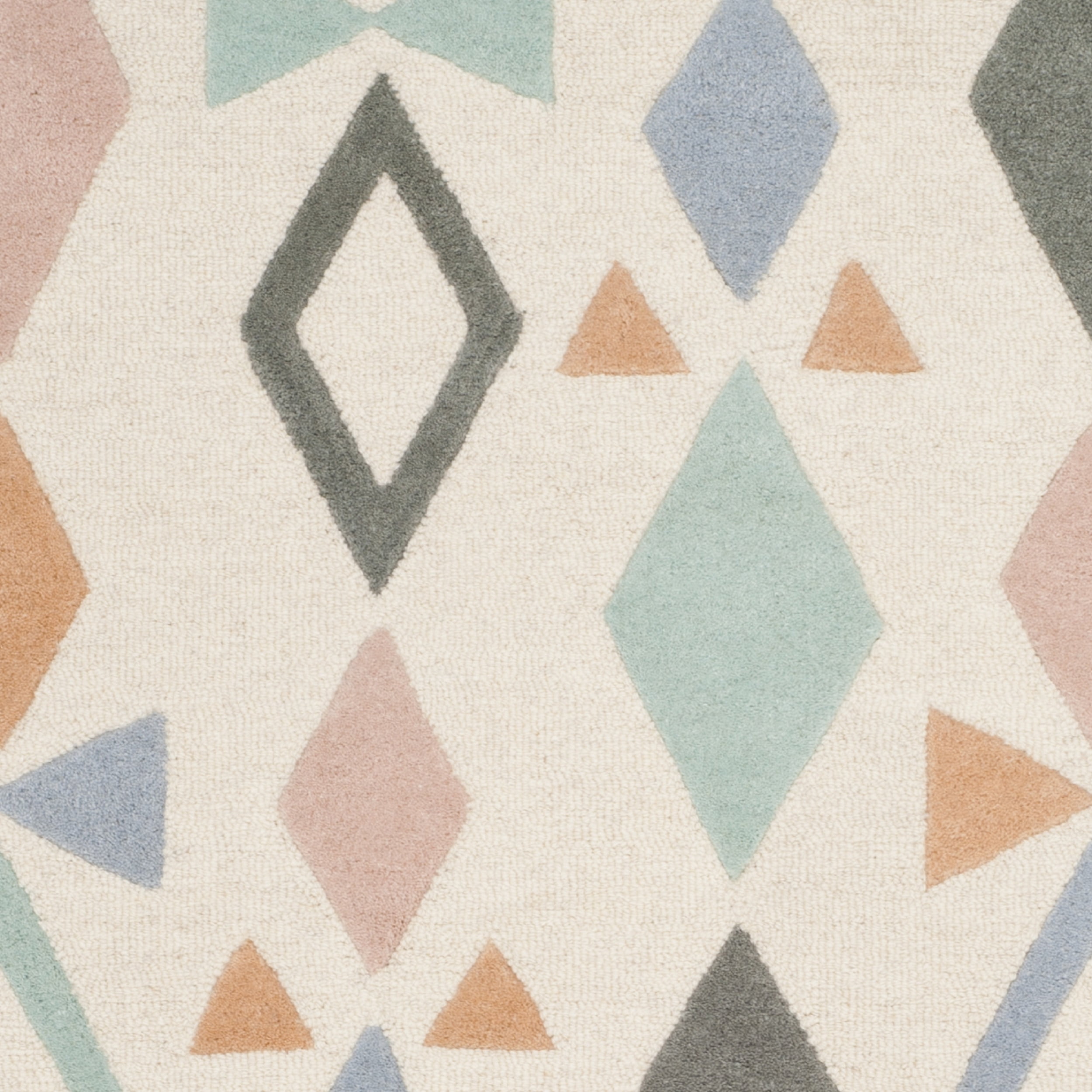 Safavieh  Handmade Kids Nertila Wool Rug 4'  x  6' 4' x 6' Indoor,Handmade Living Room,Kids Room,Bedroom Rectangle