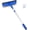 Blue, variant on Shower Squeegee for Glass Door, 10'' Rubber Water Wiper for Bathroom Tile and Mirror, Clear Plastic Window Cleaner Tool, 2 Pack