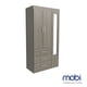 thumbnail image 2 of Mobi Ropero 92cm De Madera Álamo Fresno Closet Organizador Mobi Muebles Contemporáneo, 2 of 9