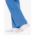 thumbnail image 3 of MED COUTURE Women Yoga 1 Cargo Pocket Pant, Color: Ceil, Size: L (8747P-CEIL-L), 3 of 5