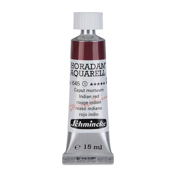 Schmincke Horadam Aquarell Artist Watercolor - Indian Red, 15 ml tube