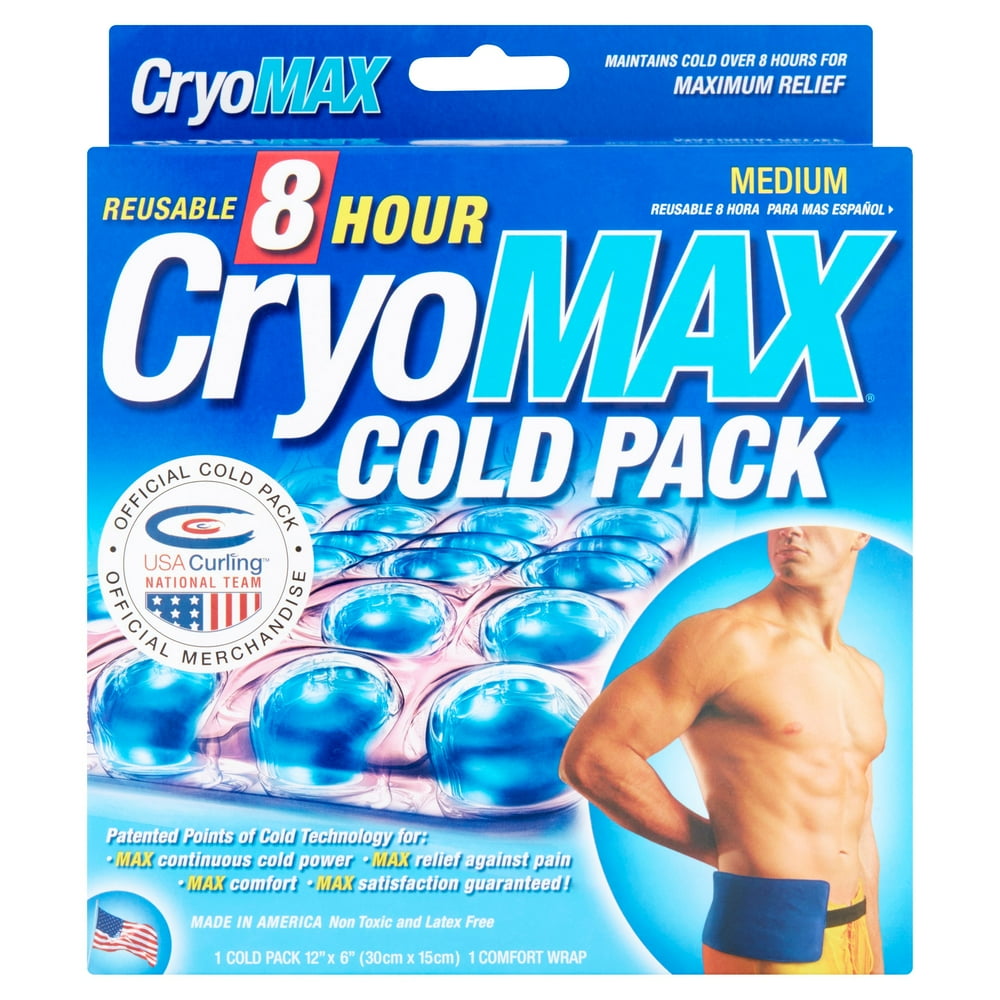 CryoMax Reusable 8 Hour Medium Cold Pack