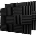 thumbnail image 7 of Acoustic Foam Panels, 1" X 12" X 12" Studio Wedge Tiles, Sound Panels wedges Soundproof Sound Insulation Absorbing for Studio Recording, Home Office (96 Pack, Black), 7 of 7