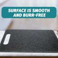 thumbnail image 2 of RUNROTOO Daily Use Chopping Board Kitchen Accessory Black Polypropylene Cutting for Restaurant 1Set, 2 of 8