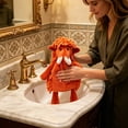 thumbnail image 5 of Wild Animals Chenille Hanging Towel,Ultra Soft Absorbent Fast-Drying Fuzzy Hand Towel,Machine Washable,Cute Fuzzy for Bathroom,Kitchen,Home Decor, 5 of 6