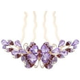 thumbnail image 1 of CRILSTYLEO Peine Decorativo Morado Con Para Peinados De Joya, 1 of 6