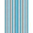 thumbnail image 1 of Ahgly Company Indoor Rectangle Patterned Blue Novelty Area Rugs, 2' x 5', 1 of 6