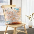 thumbnail image 5 of LALILO Throw Pillow Covers Color Oil Water Oil Color With Retro Cushion Cover 18" x 18", 2 Pack, 5 of 6