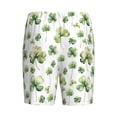 thumbnail image 4 of Rocae St Patrick's Day3 for Men's Soft Sleep Pajama Shorts, Waistband and Pockets, 4 of 9