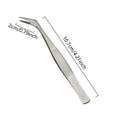 thumbnail image 3 of Vogacara Pinzas de 4 piezas de acero inoxidable pinzas herramienta de maquillaje Facial portátil para mujeres Kit de Clips de Ayudas para vestirse con gancho de botón, 3 of 6