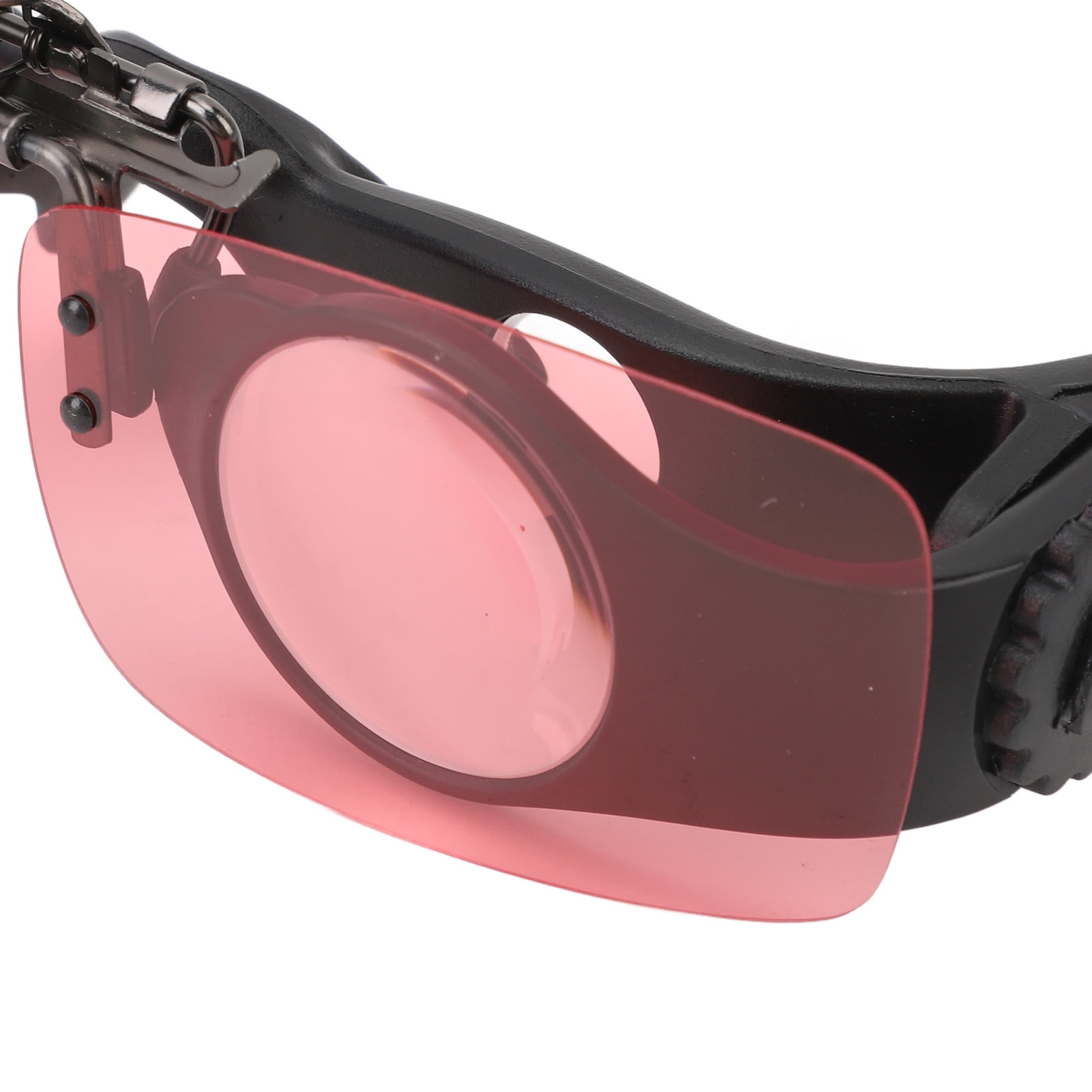 Fishing Binocular Glasses Hands Free 8x Zoom Manual Focus HD Green Film Ergonomic Nose Rest with CPL Filters Fishing Telescope Glasses for Concert