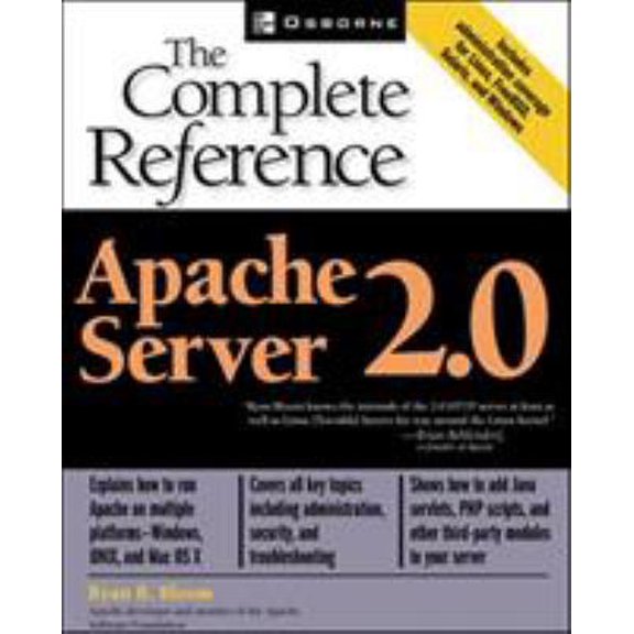 Pre-Owned Apache Server 2.0: The Complete Reference, 9780072223446, 0072223448, Paperback, First Edition edition