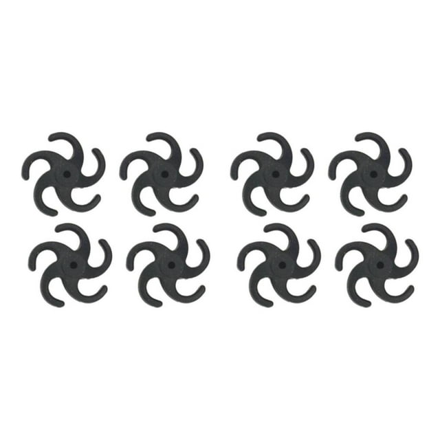 ZheElen Premium Archery Bow String Stabilizer Vibration Absorber Dampeners Enhanced Performance Black 2Set