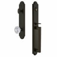 thumbnail image 5 of Grandeur Arc D Grip Single Cylinder Handleset with Versailles Knob, 5 of 5