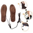 thumbnail image 3 of 3x 1 par de plantillas térmicas eléctricas Plantillas de botas térmicas USB Calentador de pies medida Múltiples tamaños para s Hombres I Baoblaze Plantillas de zapatos con calefacción eléctrica, 3 of 7